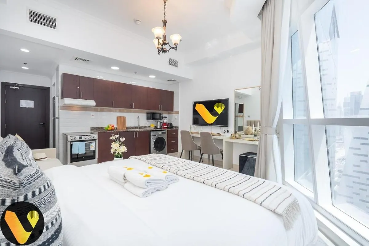 Vogue Business Bay Court Tower, Prime Location, Steps From Business Bay Metro & Jw Marriott Marquis Dubai Appartement