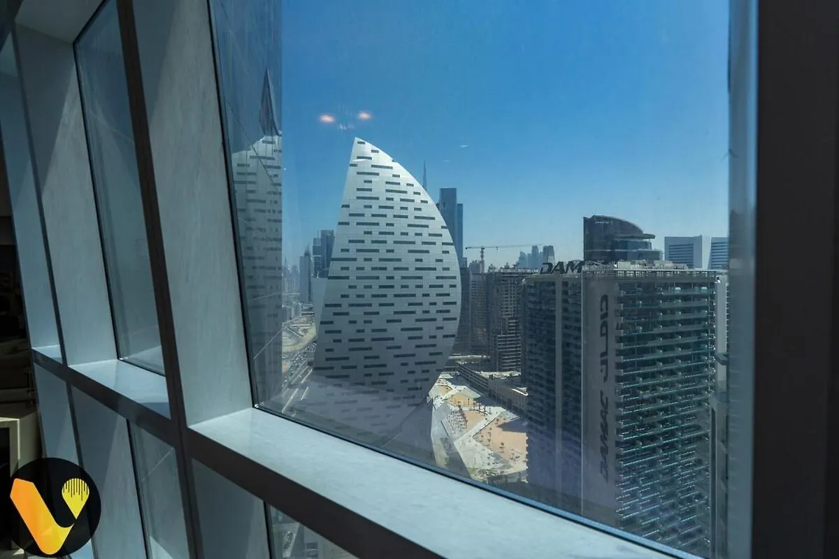 Vogue Business Bay Court Tower, Prime Location, Steps From Business Bay Metro & Jw Marriott Marquis Dubai Appartement